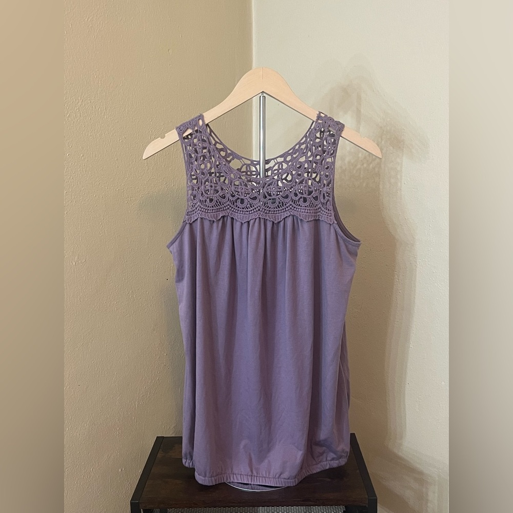 Maurices Purple Tank Top